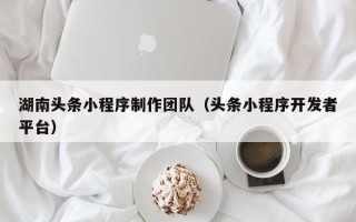 南漳湖南头条小程序制作团队（头条小程序开发者平台）